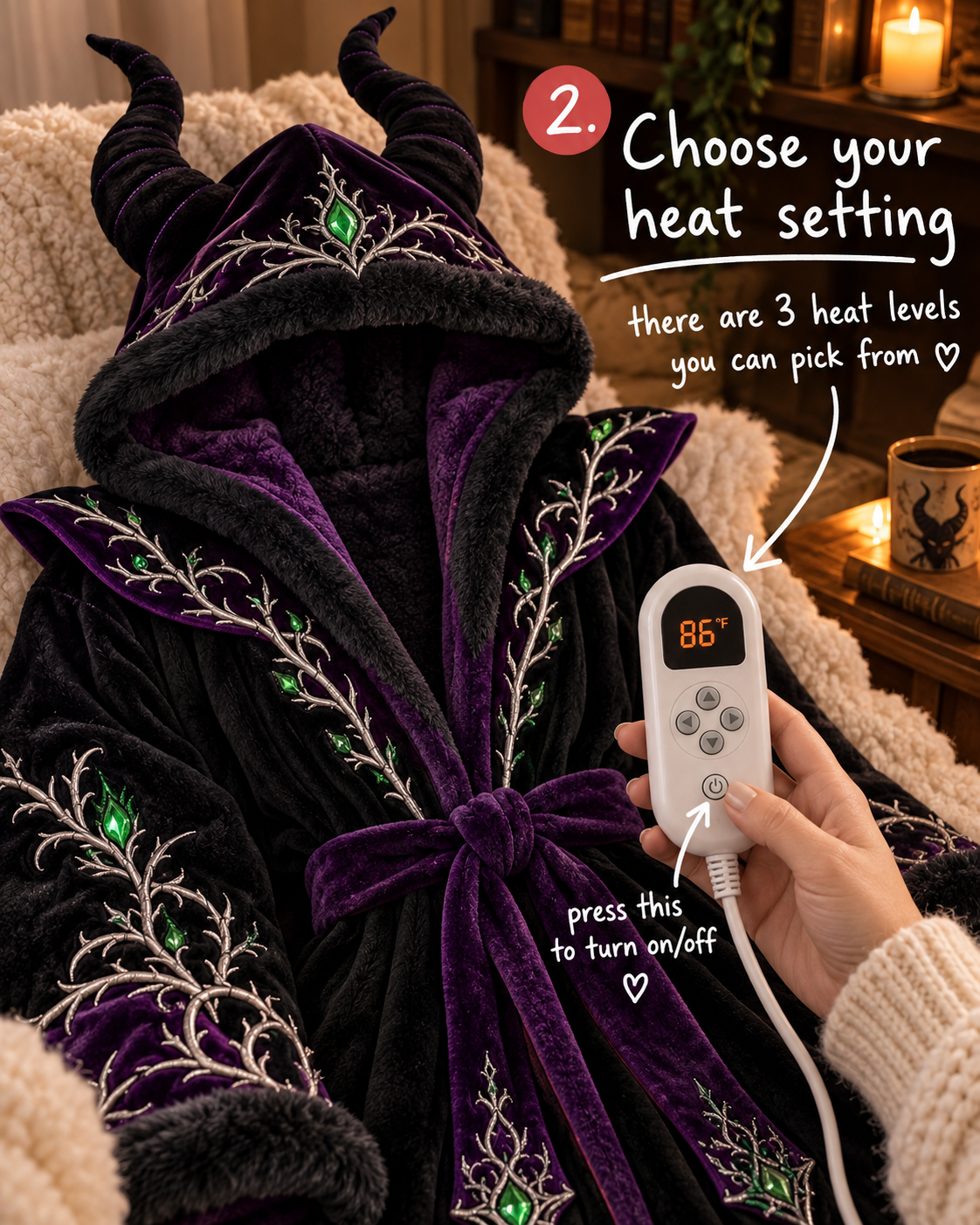 Wicked Cozy Heated Robe
