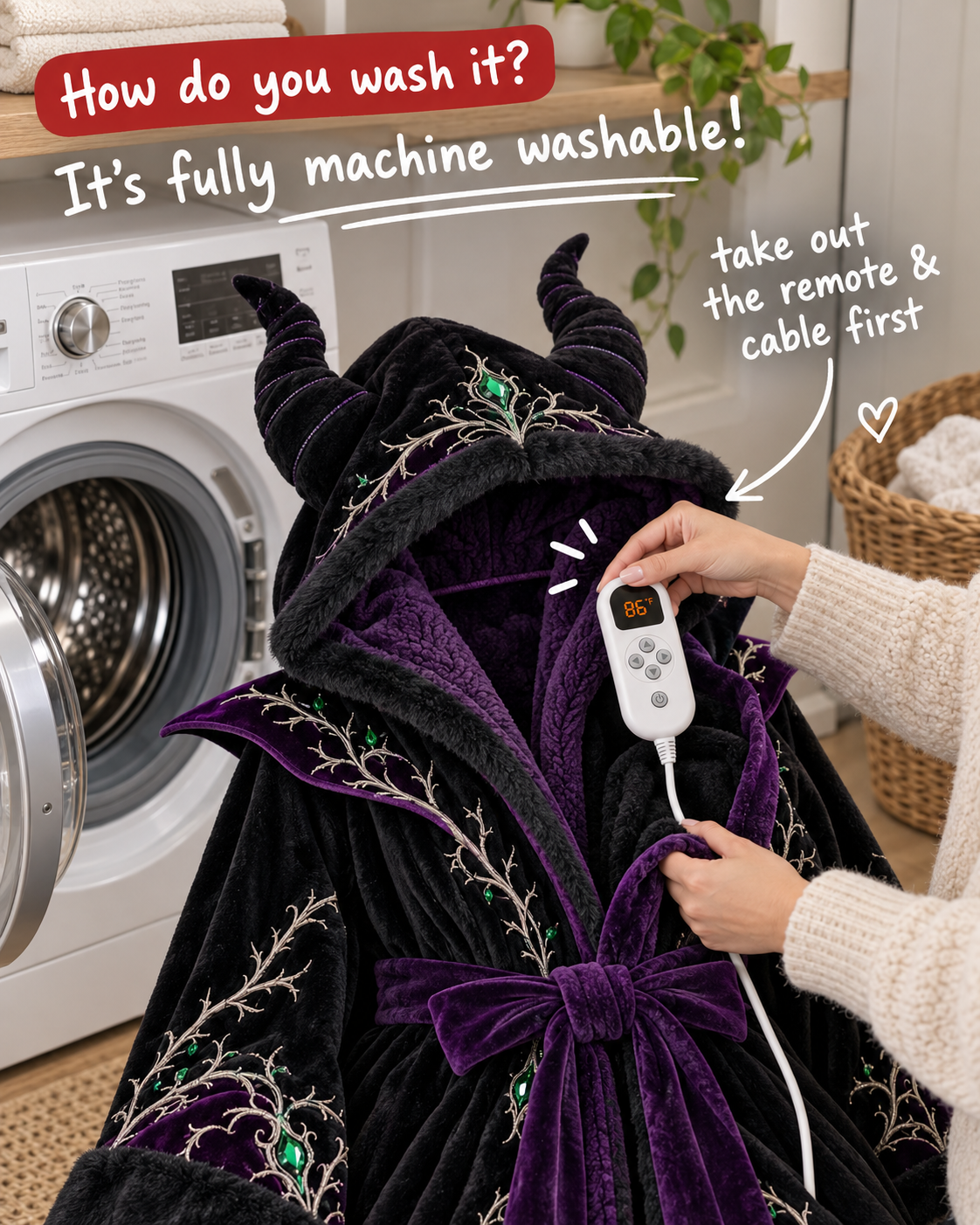 Wicked Cozy Heated Robe